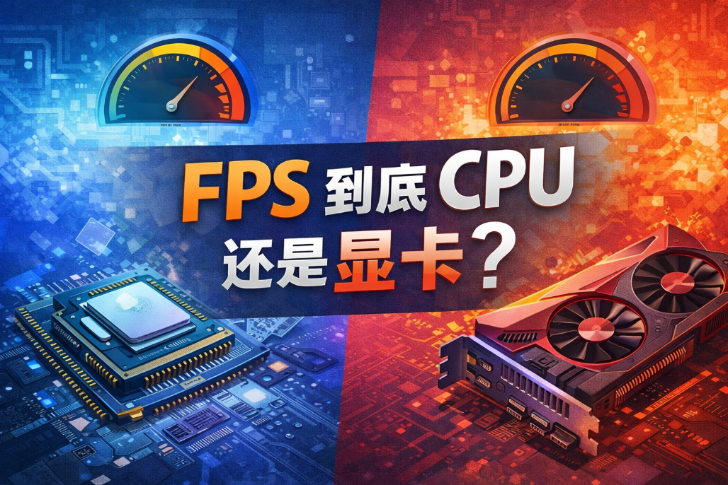 别花冤枉钱！FPS 到底靠 CPU 还是显卡？全品类游戏升级终极指南
